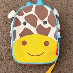 Skip Hop Giraffe Backpack - Yellow and Brown